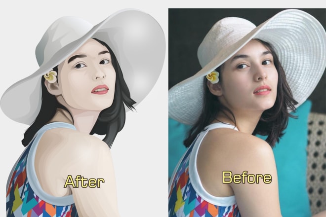 I will buy 1 get 1 for draw amazing realistic vector from your photo in 24 hours