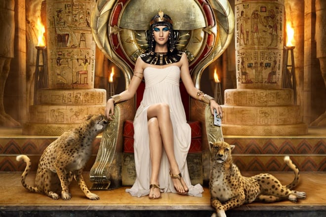 I will cast a cleopatra beauty spell