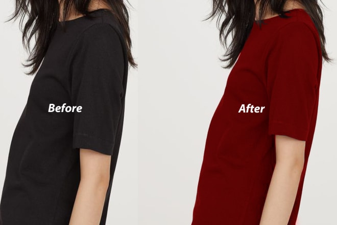 I will change the color of your outfits
