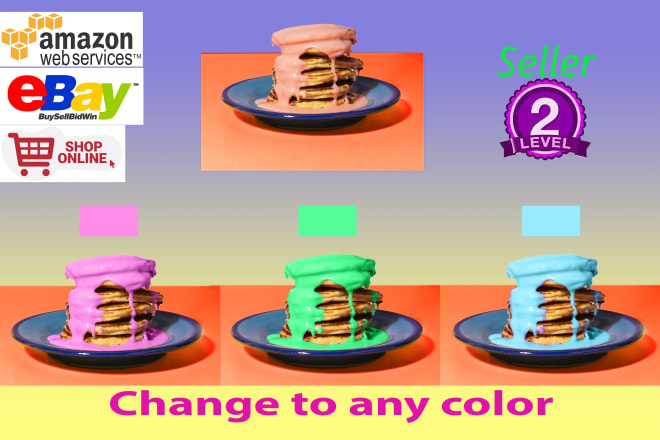 I will change the product color and color correction