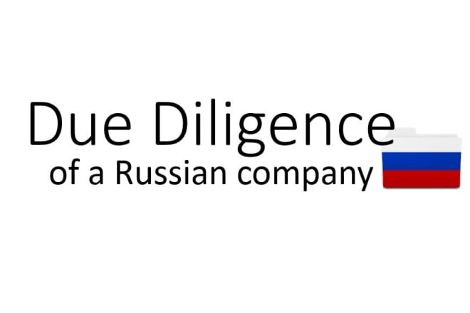 I will check russian company or person in details