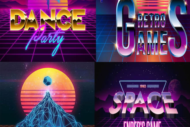 I will compose synthwave, album cover, 80s retro, cyberpunk or neon