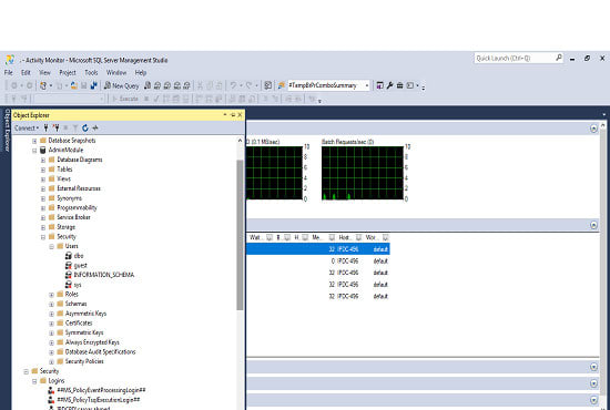 I will conduct online training on ms sql server query or administration