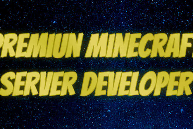 I will configure you a minecraft server on the cheapest price