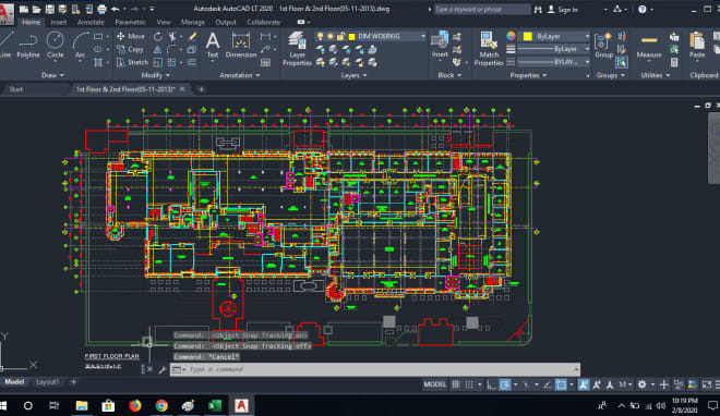 I will convert redraw PDF sketch in autocad and prepare boq