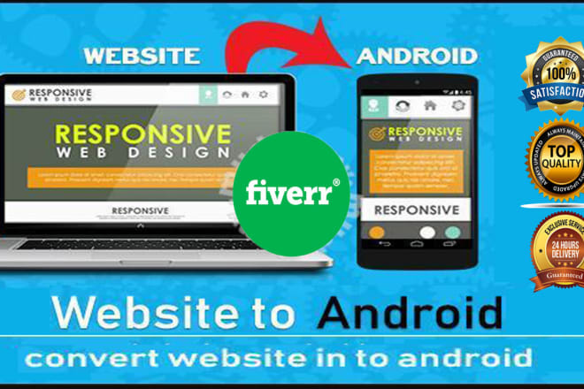 I will convert website to android app
