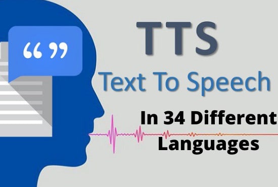 I will convert your text into speech ai in 34 languages