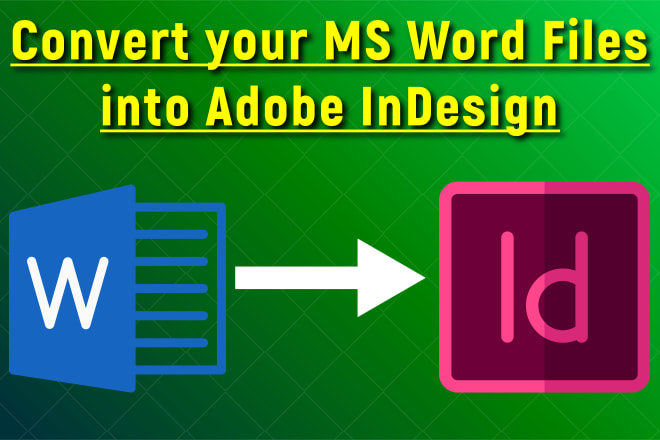 I will convert your text, or word file into adobe indesign