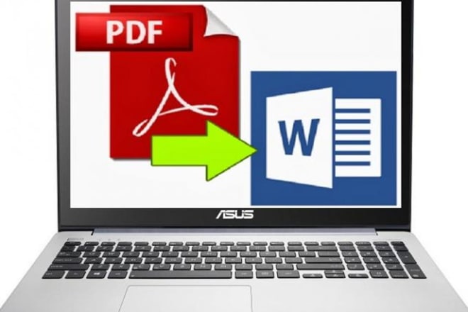 I will convertir documentos word a pdf y viceversa