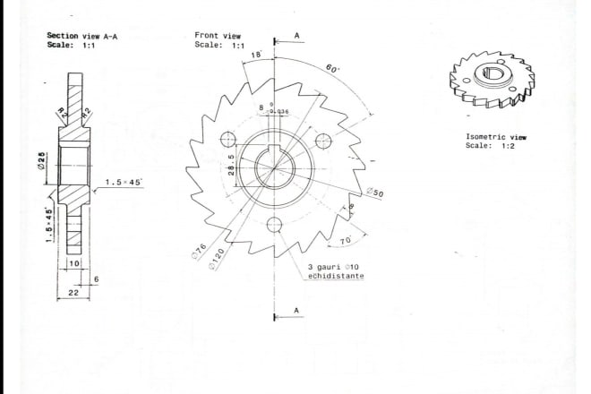 I will create 2d and 3d part drawings and assembly drawings