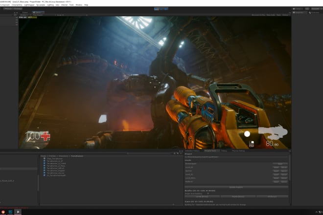 I will create 3d game in unity