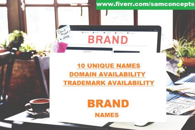 I will create 5 catchy and innovative business name, brand name, company name, slogans