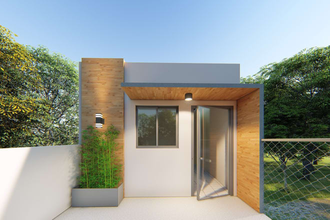 I will create a 3d model and perspective of your dream house
