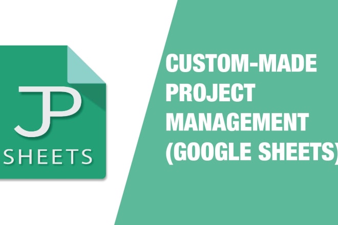 I will create a custom built management spreadsheet template