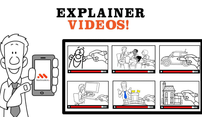 I will create a premium whiteboard animation explainer video
