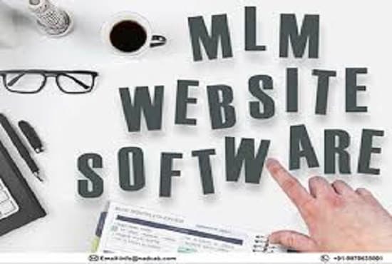 I will create and design mlm website and mlm software