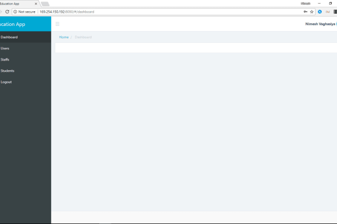 I will create angular aspnet core web application