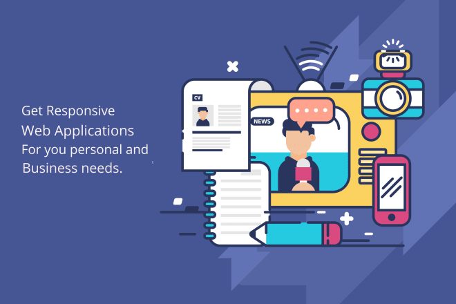 I will create awesome static and database web applications