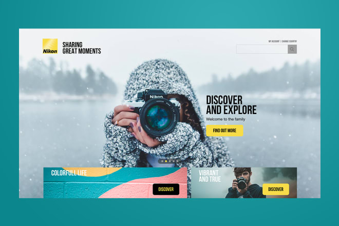 I will create awesome UI design for your website