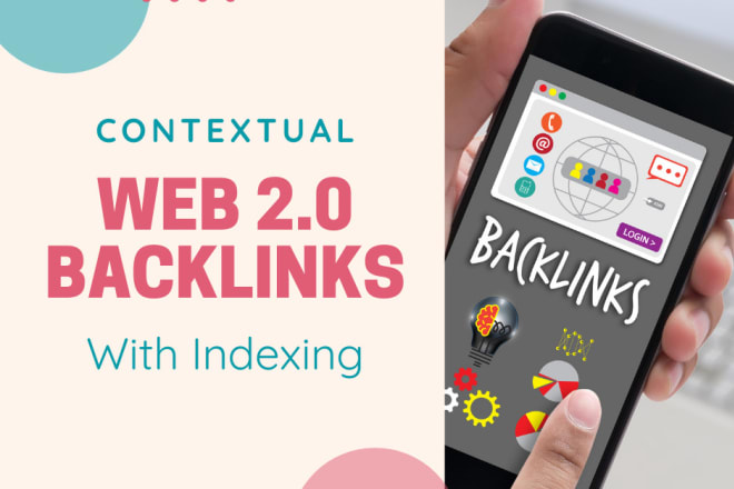 I will create contextual web 2 0 backlinks