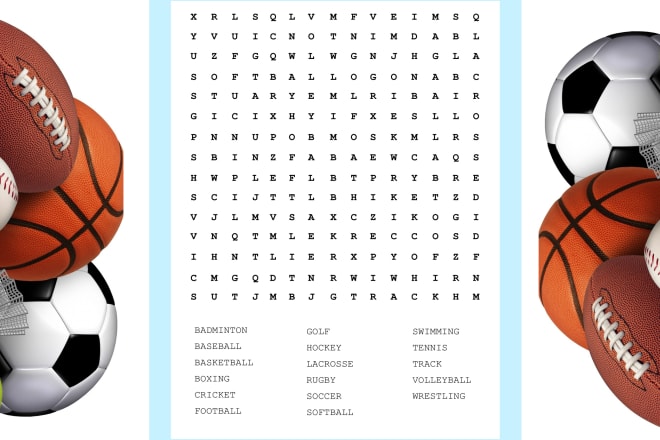 I will create custom word search puzzles with solutions
