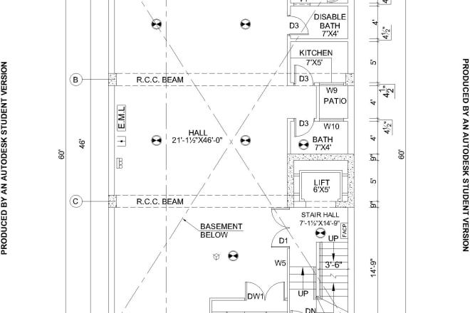 I will create floor plans and 2d architectural drawings for you