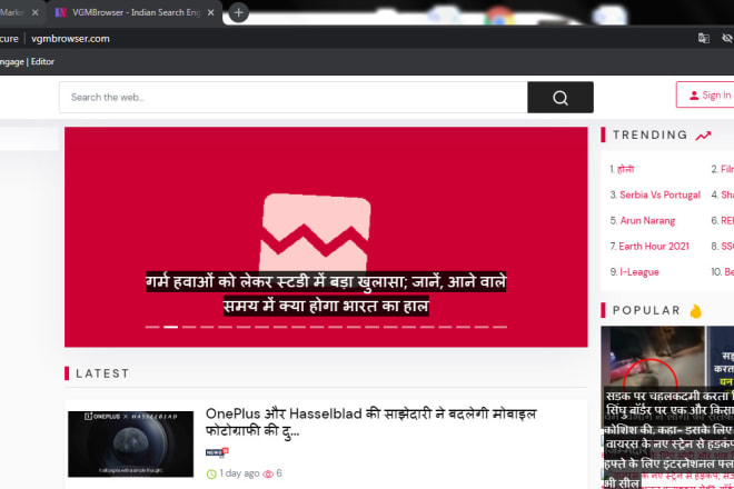 I will create google clone with auto news aggregator