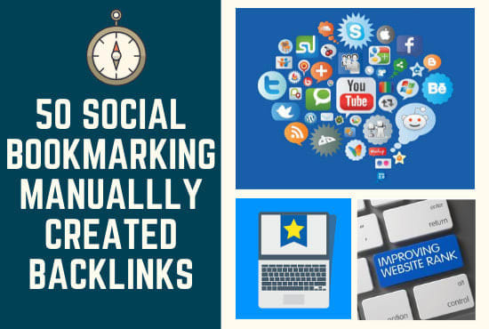 I will create high quality social bookmarks seo backlinks for google ranking