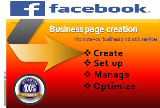 I will create, manage, and optimize your facebook business pages