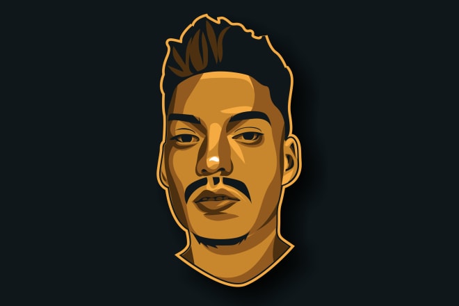 I will create minimalist avatar social media profile picture