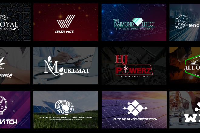 I will create modern minimalist luxury and business logo design