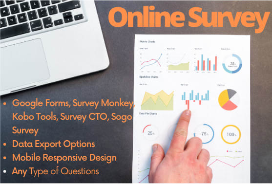 I will create online survey forms at google kobo cto monkey odk