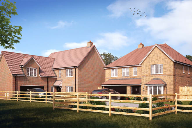 I will create photo realistic house renderings