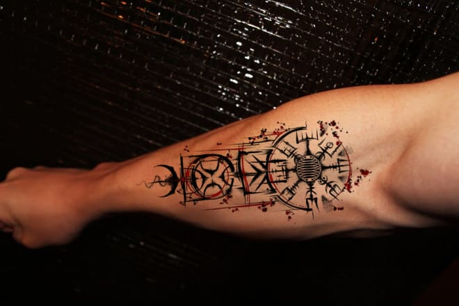 I will create realistic and detailed tattoo design