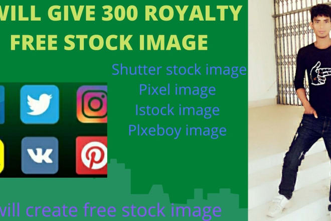I will create royalty free stock image
