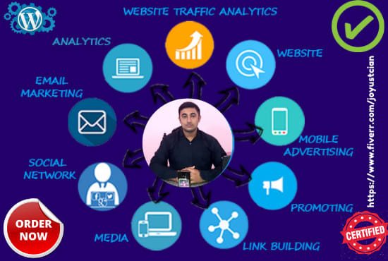 I will create SEO friendly digital marketing agency website