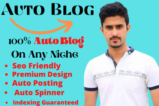 I will create seo optimize wordpress auto blog or automated website