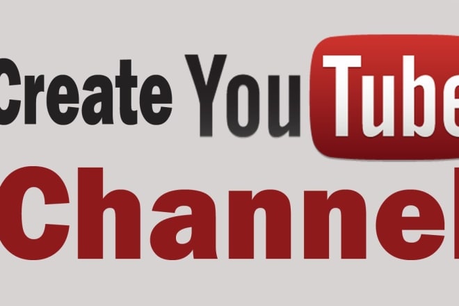 I will create, setup and design your professional business youtube channel and SEO