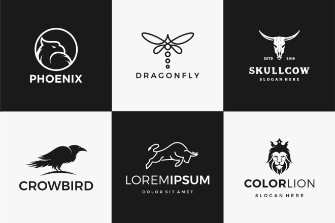 I will create simple, modern animal logo design for your company