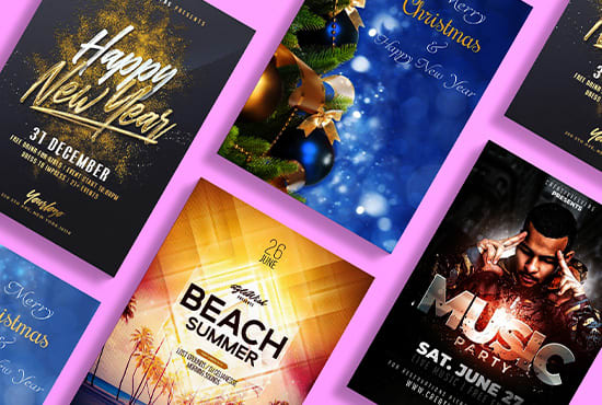 I will create such an amazing flyer design with free source file in 5 hrs