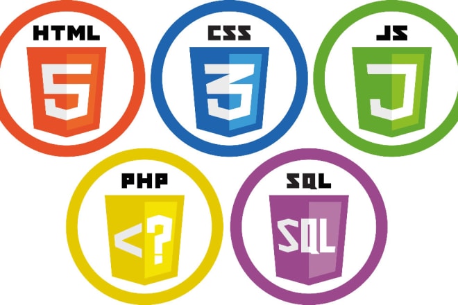 I will create website using php, html, css, javascript, mysql