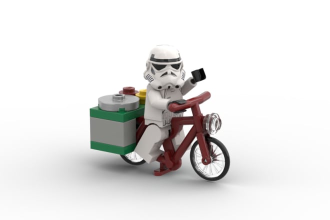 I will create your 3d lego minifigure photos