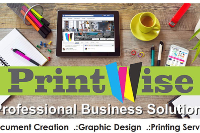 I will create your business image and printing essentials