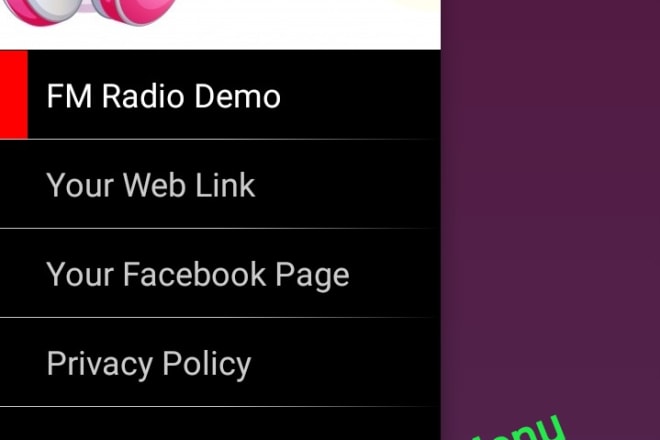 I will create your radio station android app