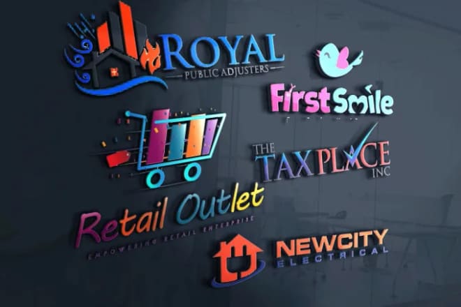 I will design 3d shopify logo for your business