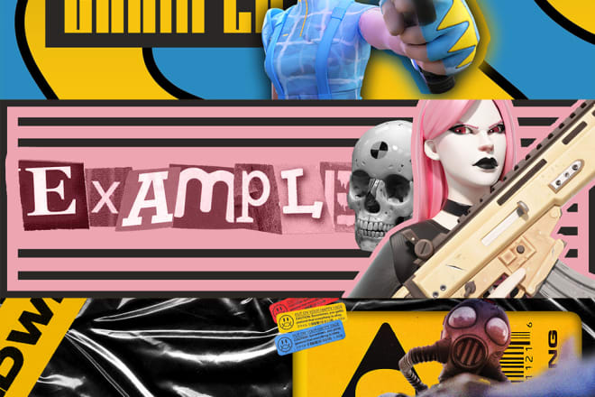 I will design a cool looking fortnite header, banner