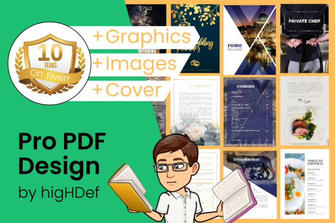 I will design a graphic PDF lead magnet ebook