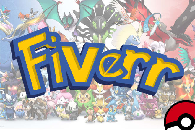 I will design a logo like pokemon for you