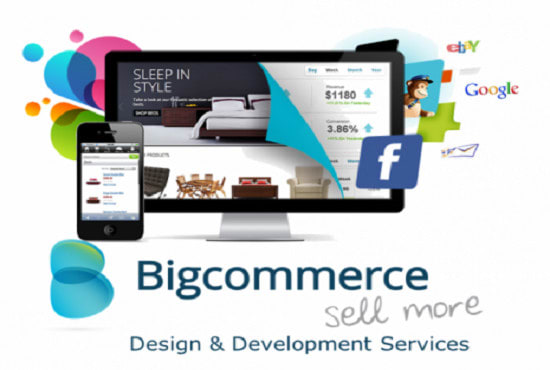 I will design a responsive big cartel, bigcommerce, ecwid store and website