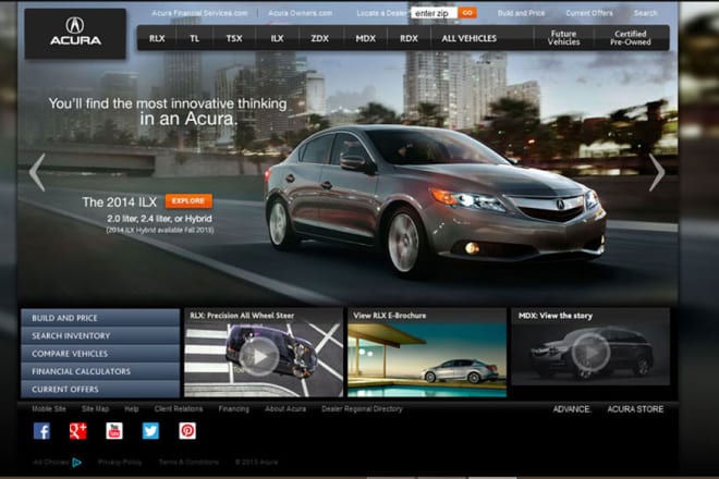 I will design a responsive buy me now website for car dealer